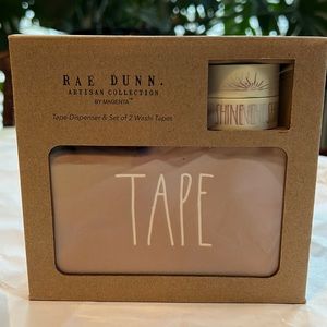 NIB Rae Dunn Artisan collection Washi “Tape” dispenser